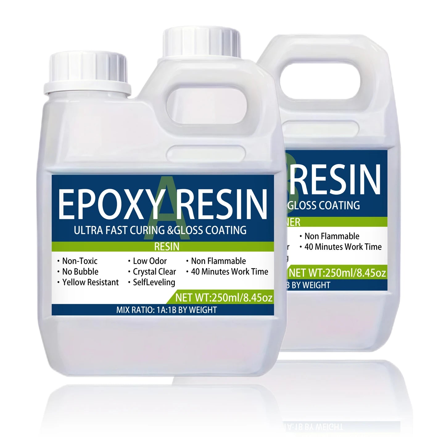 Kit Résine Époxy Transparente – Moulage, Bijoux et Créations Déco
