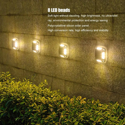 Solar Ground Light Solar Light Waterproof Warm Light Solar Garden Lamp Outdoor Courtyards Driveway Marker Light