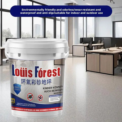 500ML New High-Gloss Marble Effect Epoxy Floor Coating Outdoor Wear-resistant And Anti Slip Paint Forest Epoxy Floor Paint