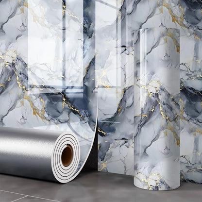 Panneaux Muraux Adhésifs 3D Effet Marbre – Revêtement Mural en Mousse Imperméable