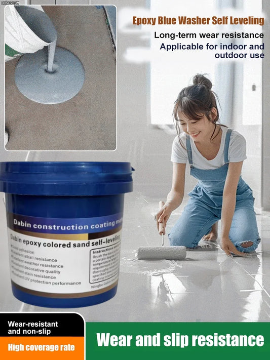 Peinture Époxy Autonivelante Premium – Sol Intérieur et Extérieur