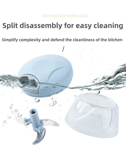 500ML Manual Meat Mincer Garlic Chopper Rotate Garlic Press Crusher Vegetable Onion Cutter Kitchen Cooking  Food Chopper