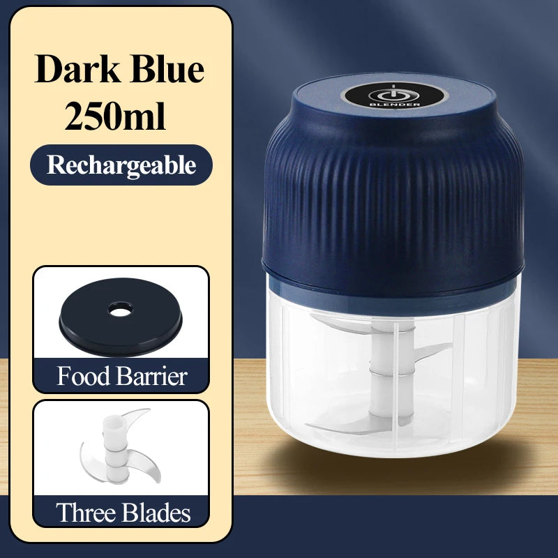 Remplace le titre d'origine par celui-ci :
Mini Hachoir Électrique Sans Fil 250ml – Presse-Ail & Broyeur USB