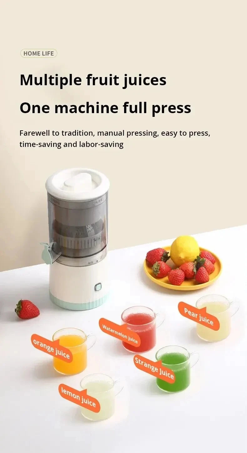 Remplace le long titre AliExpress par celui-ci :
Presse-Agrumes Électrique Automatique – Extracteur de Jus Sans Fil USB