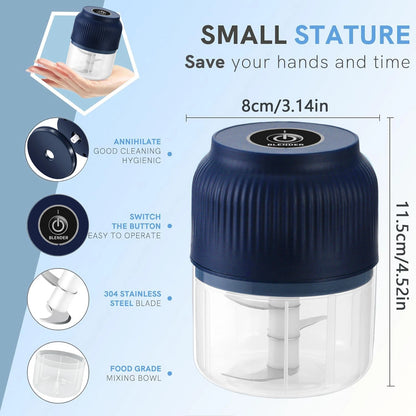 Remplace le titre d'origine par celui-ci :
Mini Hachoir Électrique Sans Fil 250ml – Presse-Ail & Broyeur USB