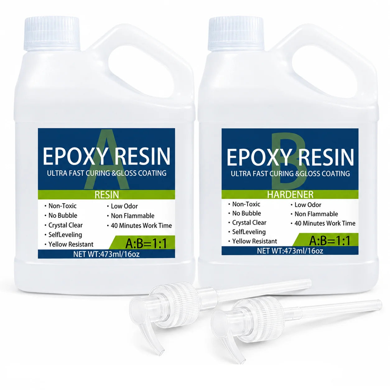 Kit Résine Époxy Transparente – Moulage, Bijoux et Créations Déco