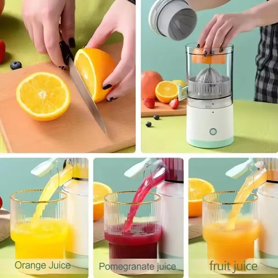Remplace le long titre AliExpress par celui-ci :
Presse-Agrumes Électrique Automatique – Extracteur de Jus Sans Fil USB