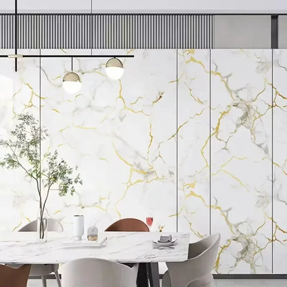 Panneaux Muraux Adhésifs 3D Effet Marbre – Revêtement Mural en Mousse Imperméable
