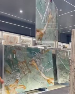 Panneaux Muraux Minéraux Effet Marbre – Revêtement Mural Haute Brillance💎