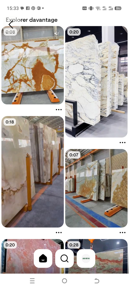 Panneaux Muraux Minéraux Effet Marbre – Revêtement Mural Haute Brillance💎